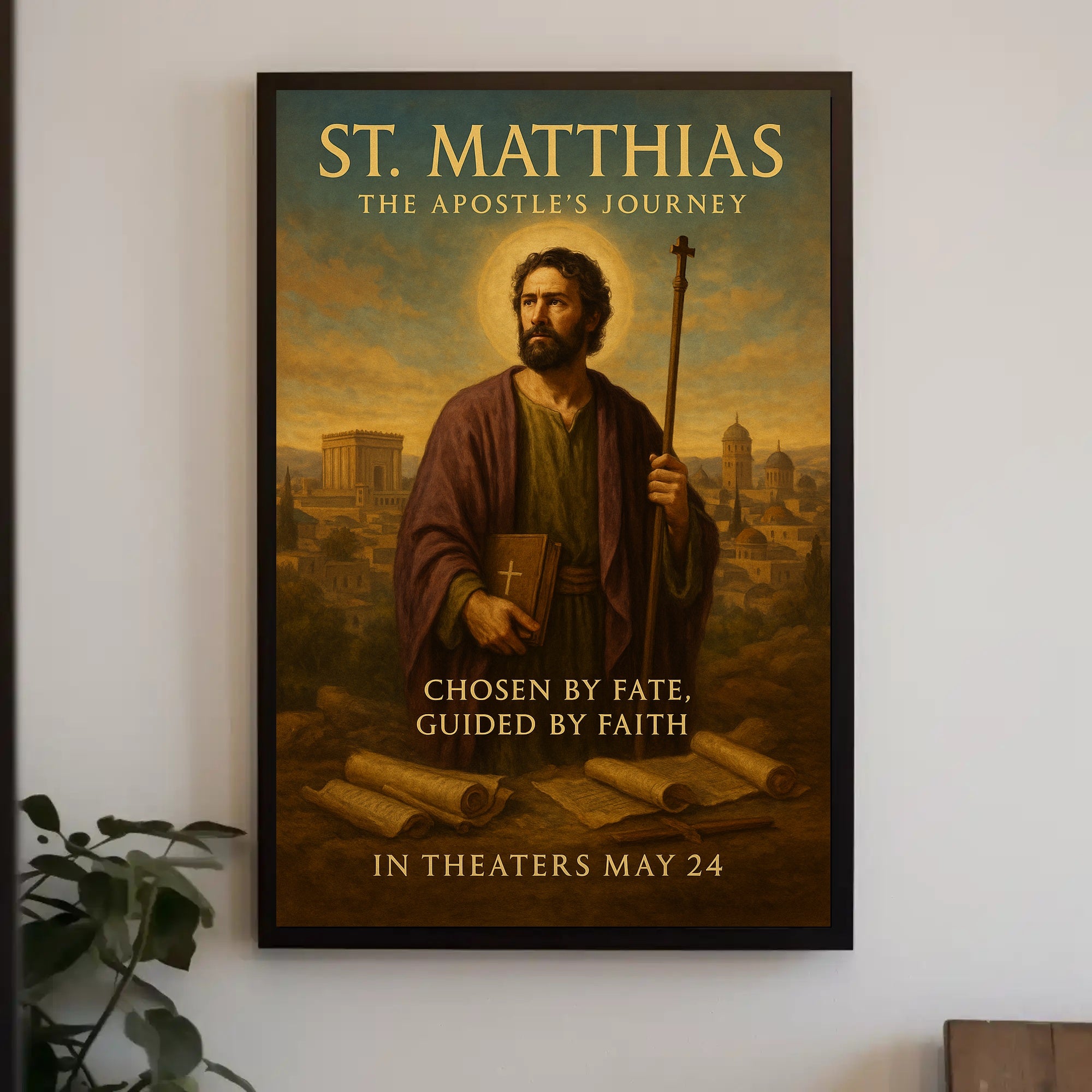 St. Matthias The ApostleS Journey Poster
