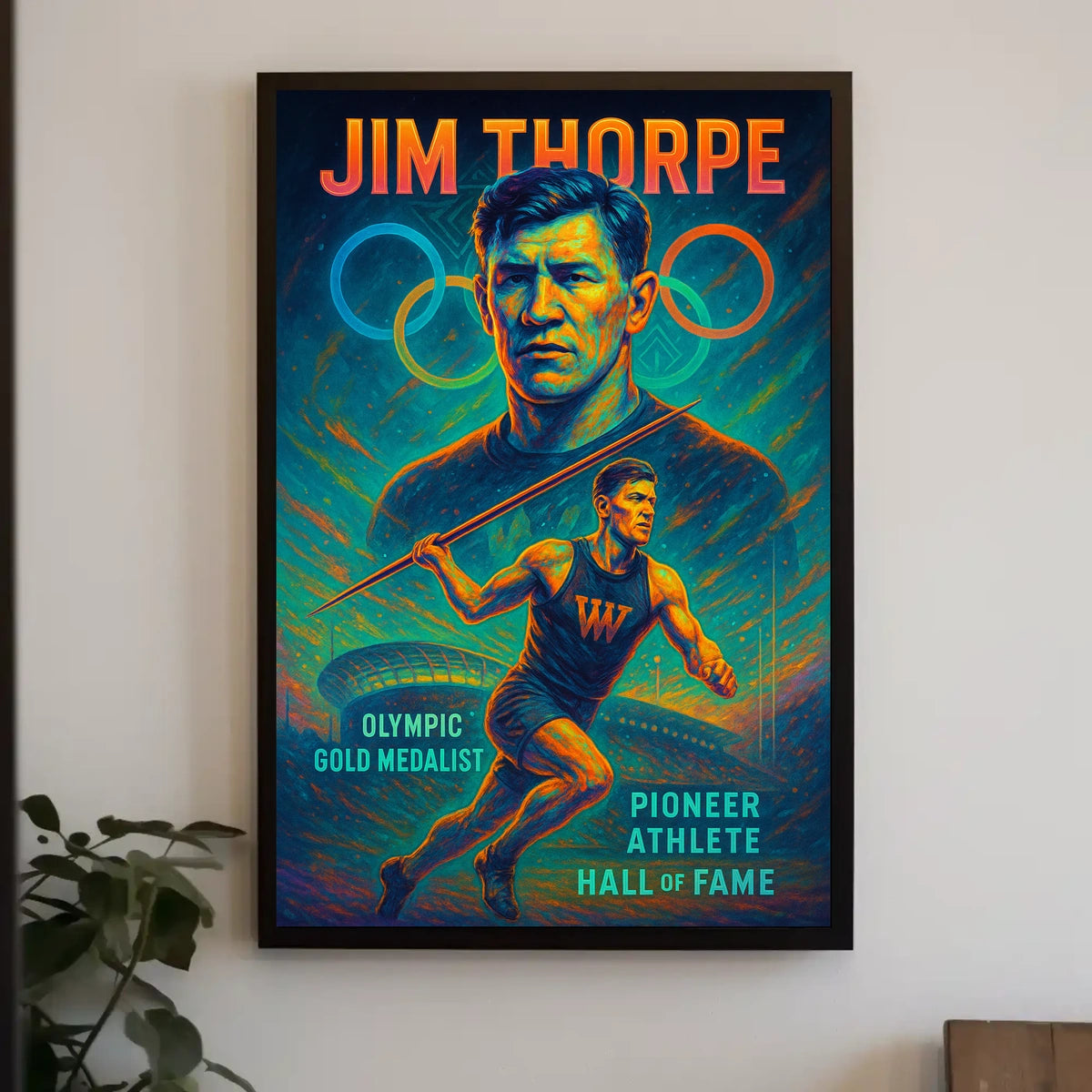 Celebrating Jim Thorpe Poster