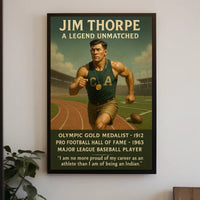 Jim Thorpe A Legend Unmatched Poster