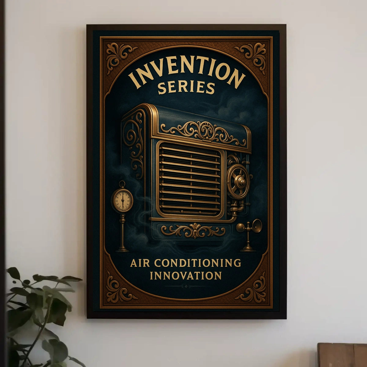 Invention Series Air Conditioning Poster