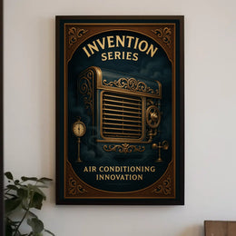 Invention Series Air Conditioning Poster
