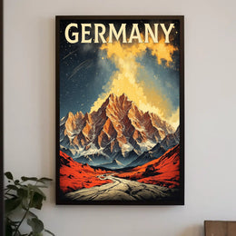 Majestic Mountains of Germany Poster