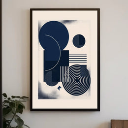 Vintage Architectural Silhouettes Art Poster