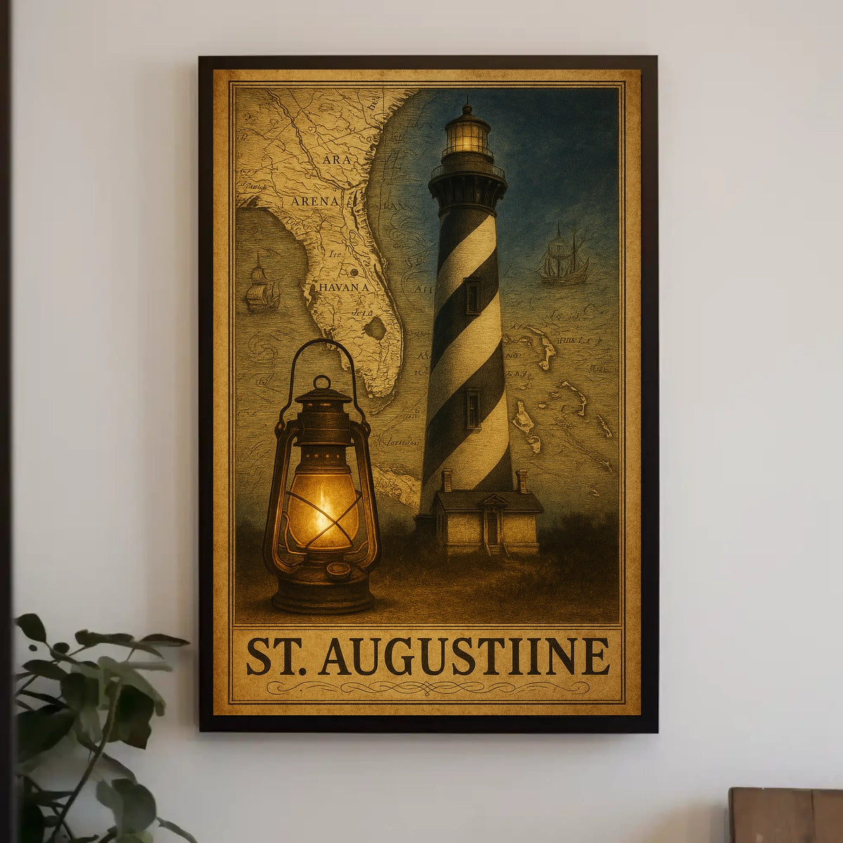 St. Augustine Lighthouse Poster
