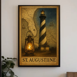 St. Augustine Lighthouse Poster