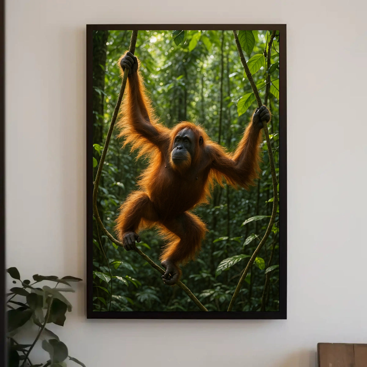 Orangutan in the Wild Poster