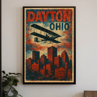 Dayton Vintage Aviation Collectors Poster