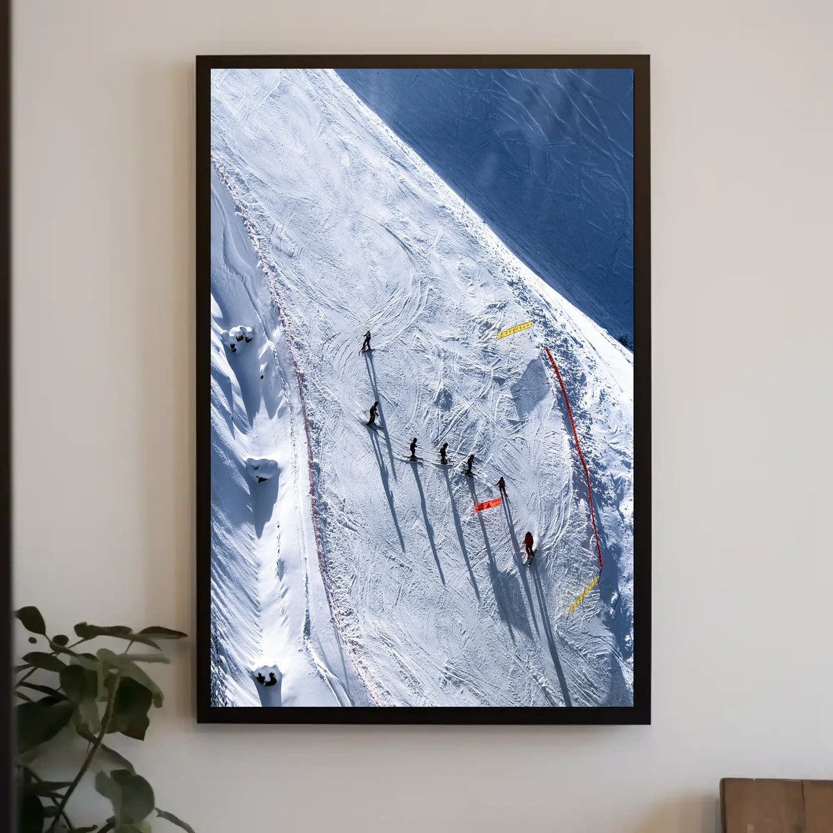 Winter Adventure On The Slopes Poster
