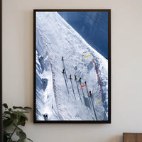Winter Adventure On The Slopes Poster