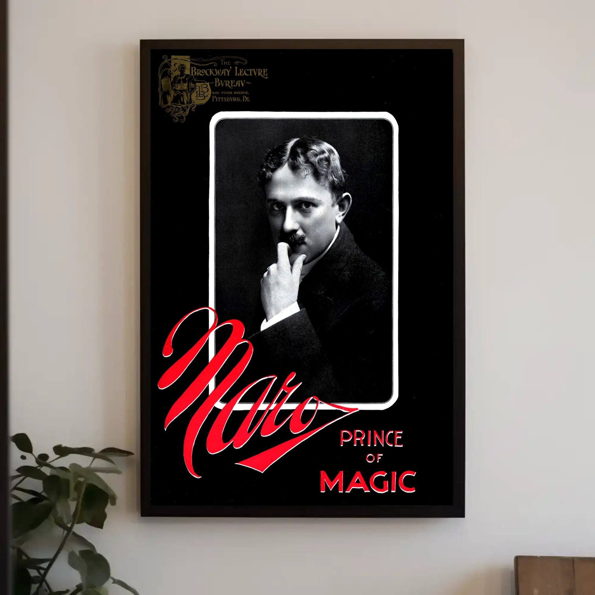 Maro Prince of Magic Early 20th Century Artistic Poster