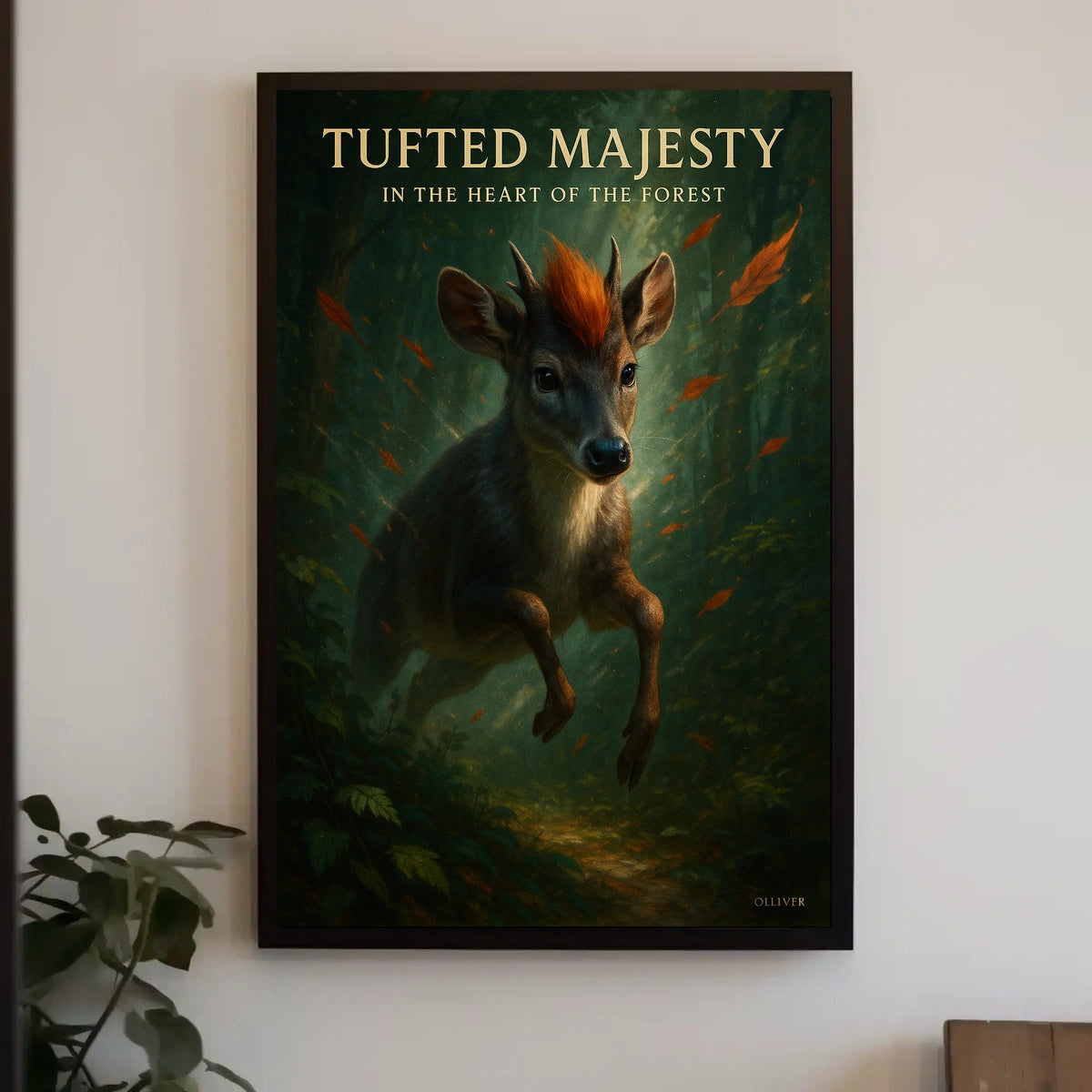 Tufted Majesty Poster
