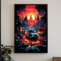 Sunset Adventure Poster