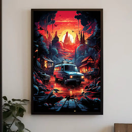 Sunset Adventure Poster