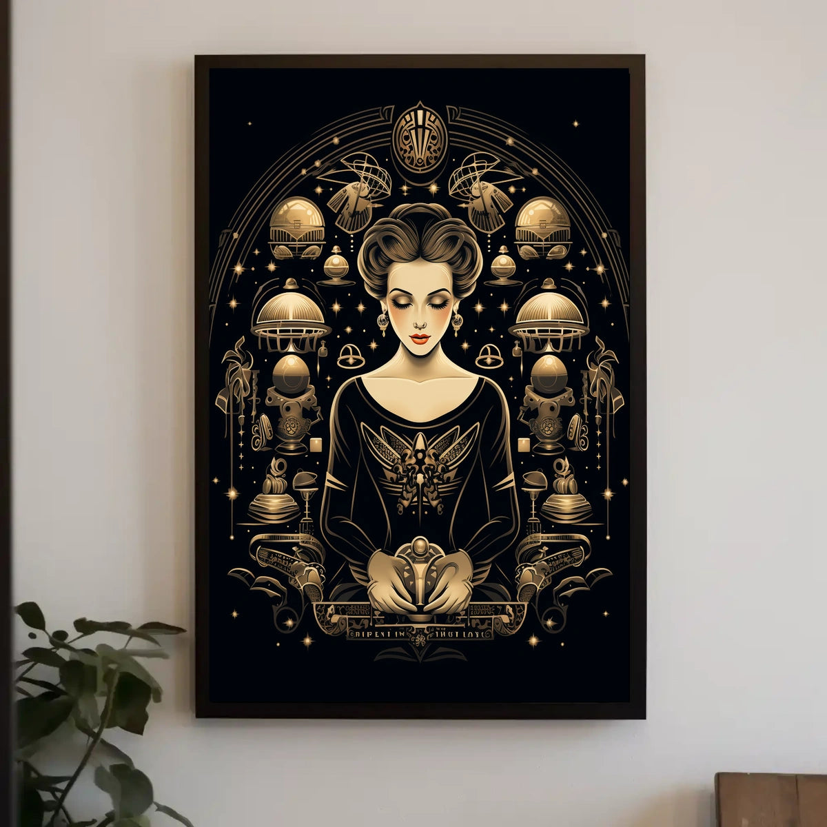 Celestial Elegance Poster