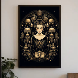 Celestial Elegance Poster