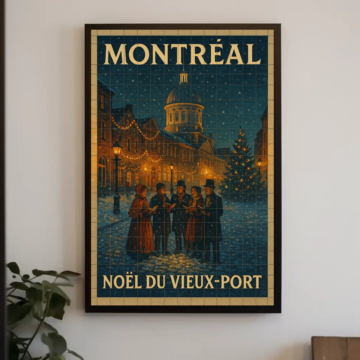 Noël Du Vieux-Port Poster