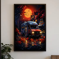 Autumn Night Escape Poster