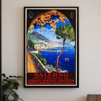 Salerno Gateway To The Amalfi Coast Poster