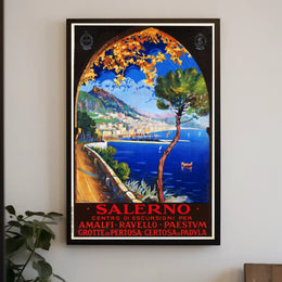 Salerno Gateway To The Amalfi Coast Poster