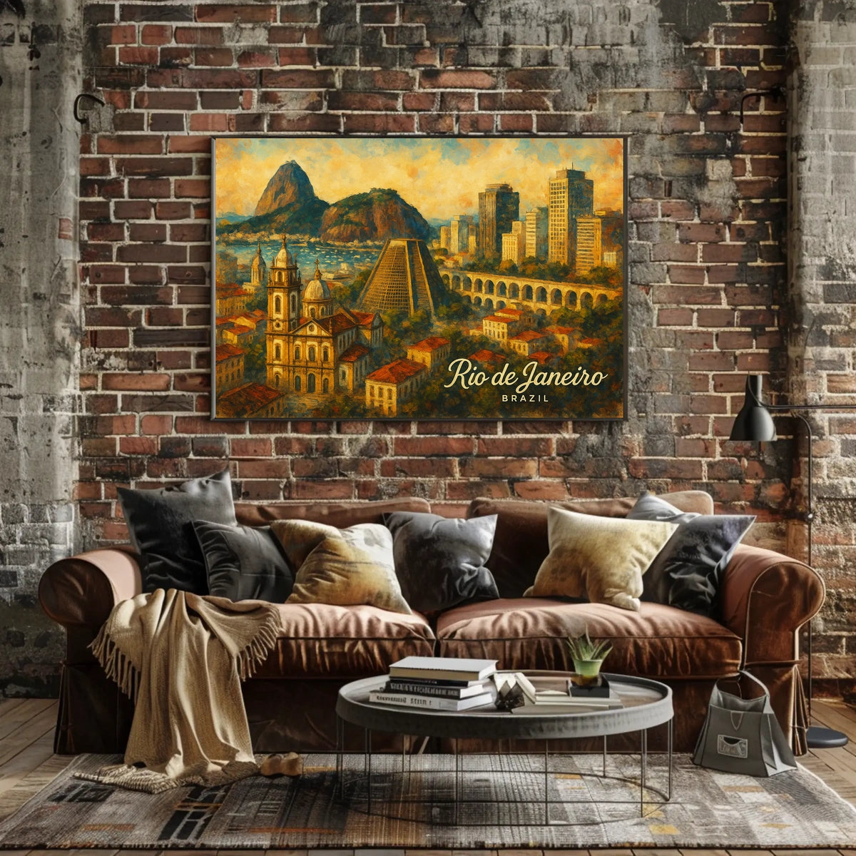 Rio de Janeiro A Vibrant Cityscape Poster