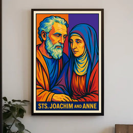 Saints Joachim and Anne Poster