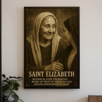 Saint Elizabeth Model Of Trust Poster