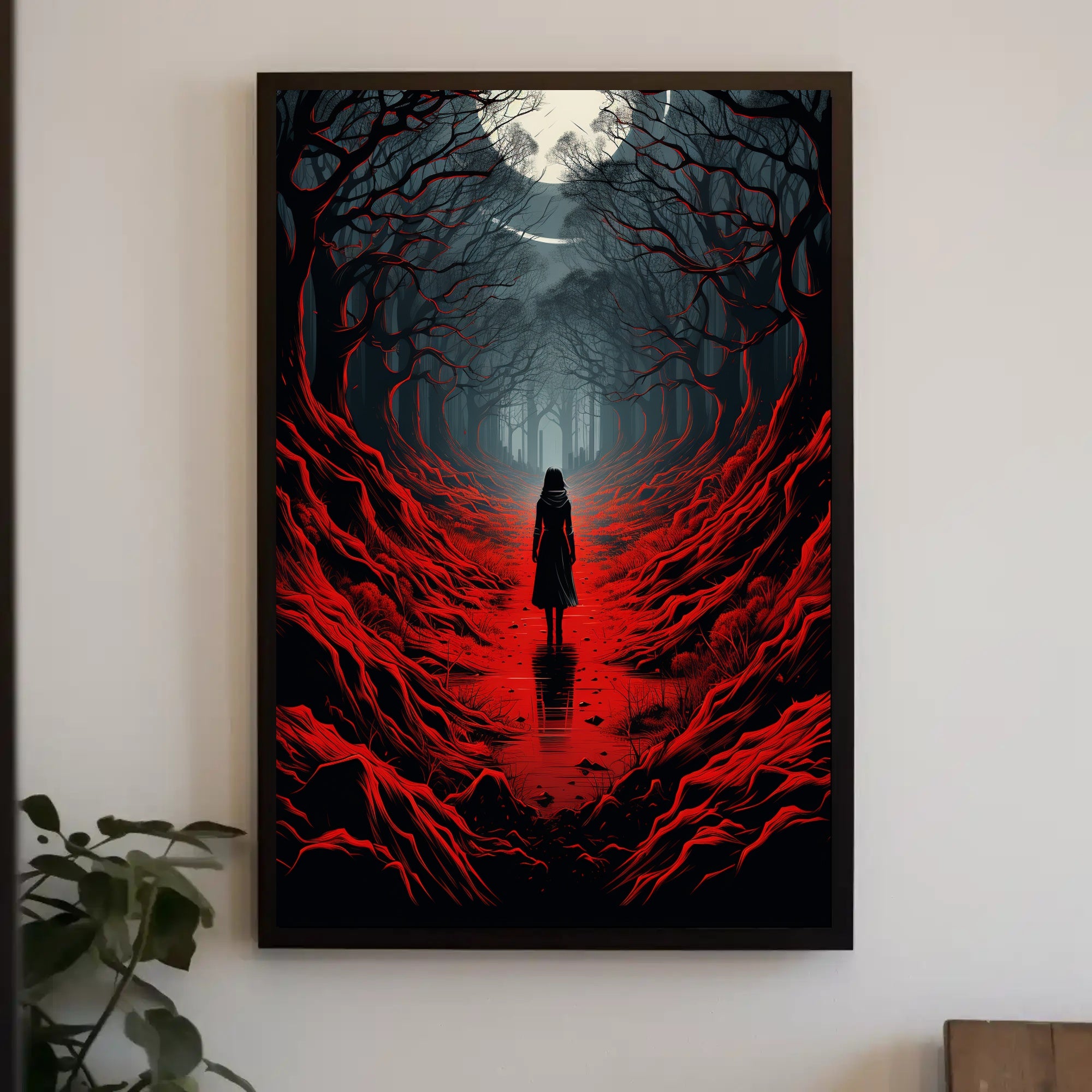 The Enchanted Forest Path Poster