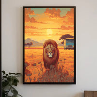 Serengeti Majesty Poster