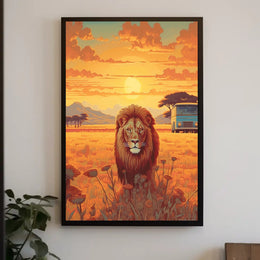 Serengeti Majesty Poster