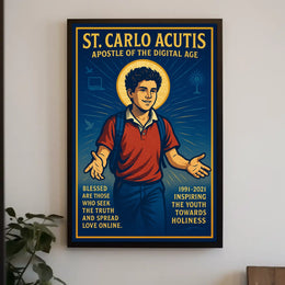 St. Carlo Acutis Apostle Of The Poster