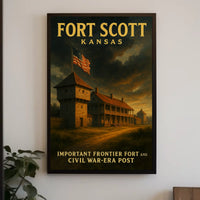 Fort Scott, Kansas Civil War-Era Post Poster