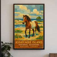 Assateague Island National Seashore Poster