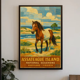 Assateague Island National Seashore Poster