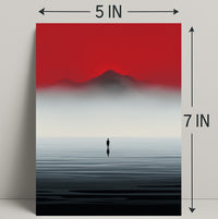 Solitude At Dusk Poster