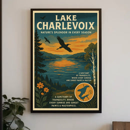 Lake Charlevoix NatureS Splendor Poster