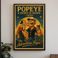 Popeye 1929 Art Poster POP-52