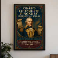 Charles Cotesworth Pinckney Statesman and Soldier Poster