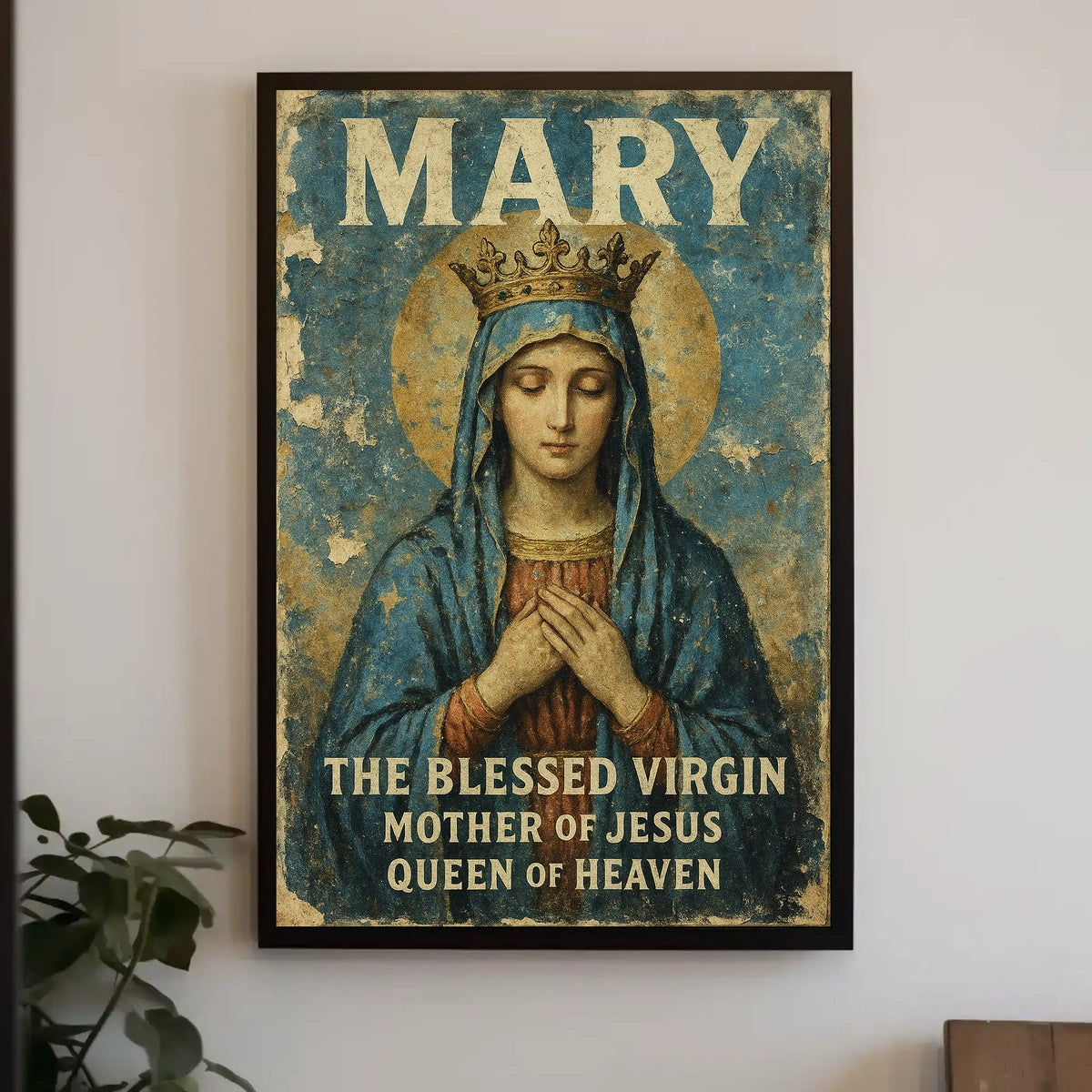 Mary The Blessed Virgin Poster