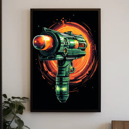 Cosmic Blaster Poster