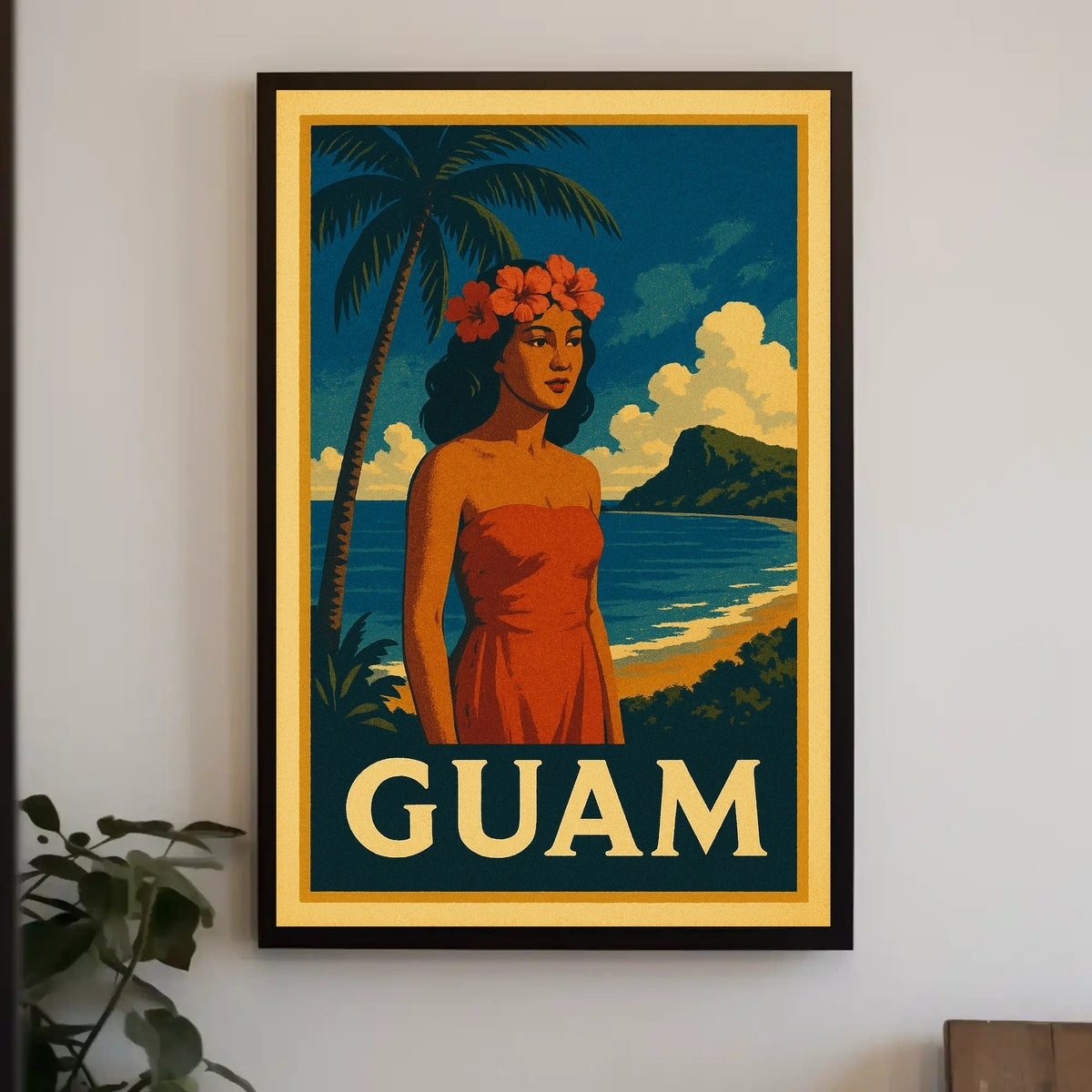 Guam Travel Poster