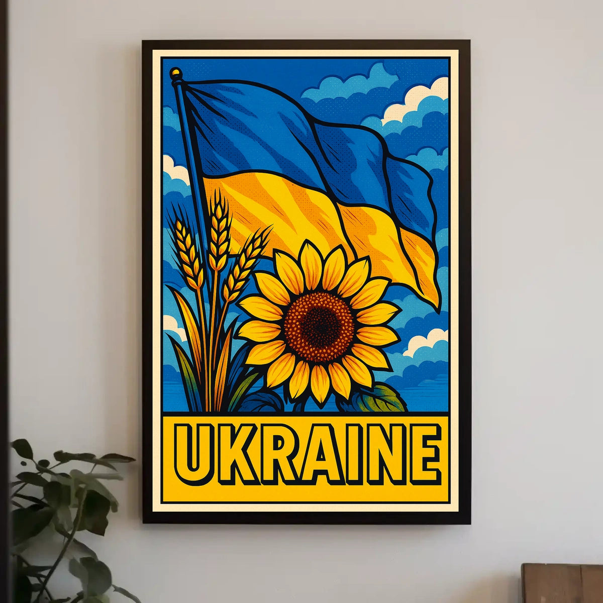 Ukraine A Symbol Of Hope Poster