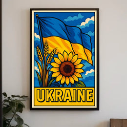 Ukraine A Symbol Of Hope Poster