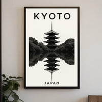 Kyoto Reflection Poster