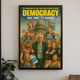 Democracy This Time, ItS Dumber Poster