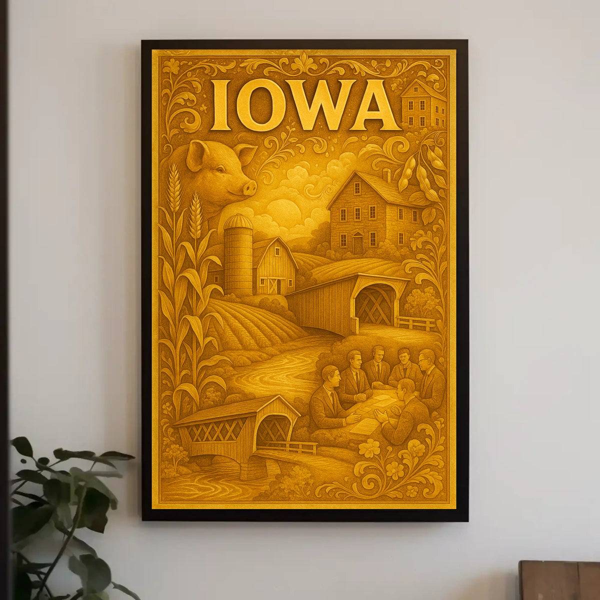 Iowa Heritage Poster