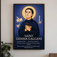 Saint Gemma Galgani Poster PosterGoat