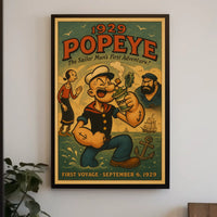 Popeye 1929 Art Poster POP-27