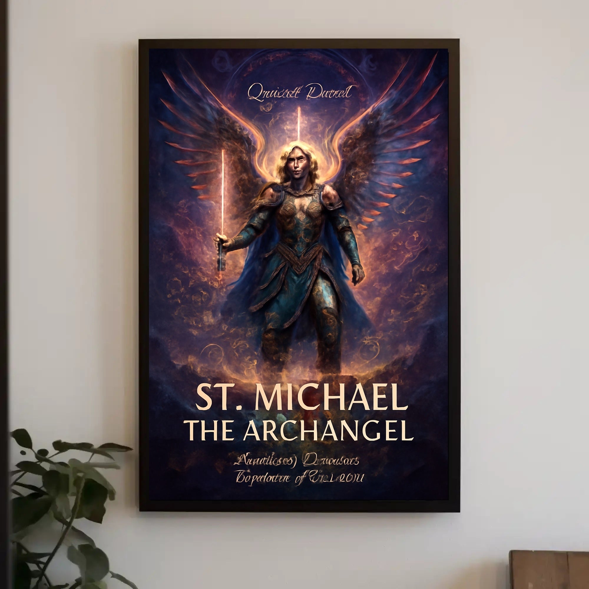 St. Michael the Archangel Poster PosterGoat