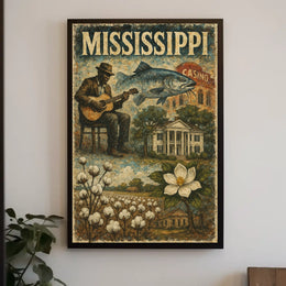 Mississippi Heritage Poster