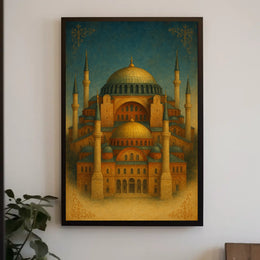 Majestic Architecture A Tribute to Byzantine Design Poster